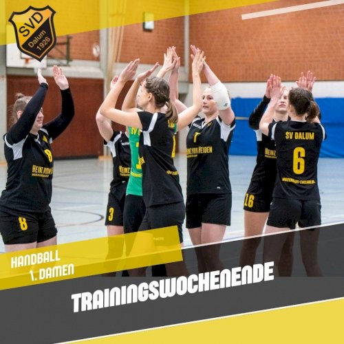 Trainingswochenende der 1. Handballdamen