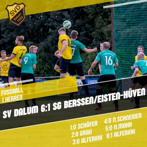 Erstes Heimspiel, erster Sieg