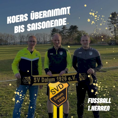 Koers übernimmt beim SVD bis zum Saisonende!