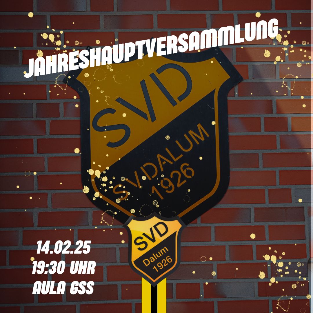 Jahreshauptversammlung 🟡⚫️