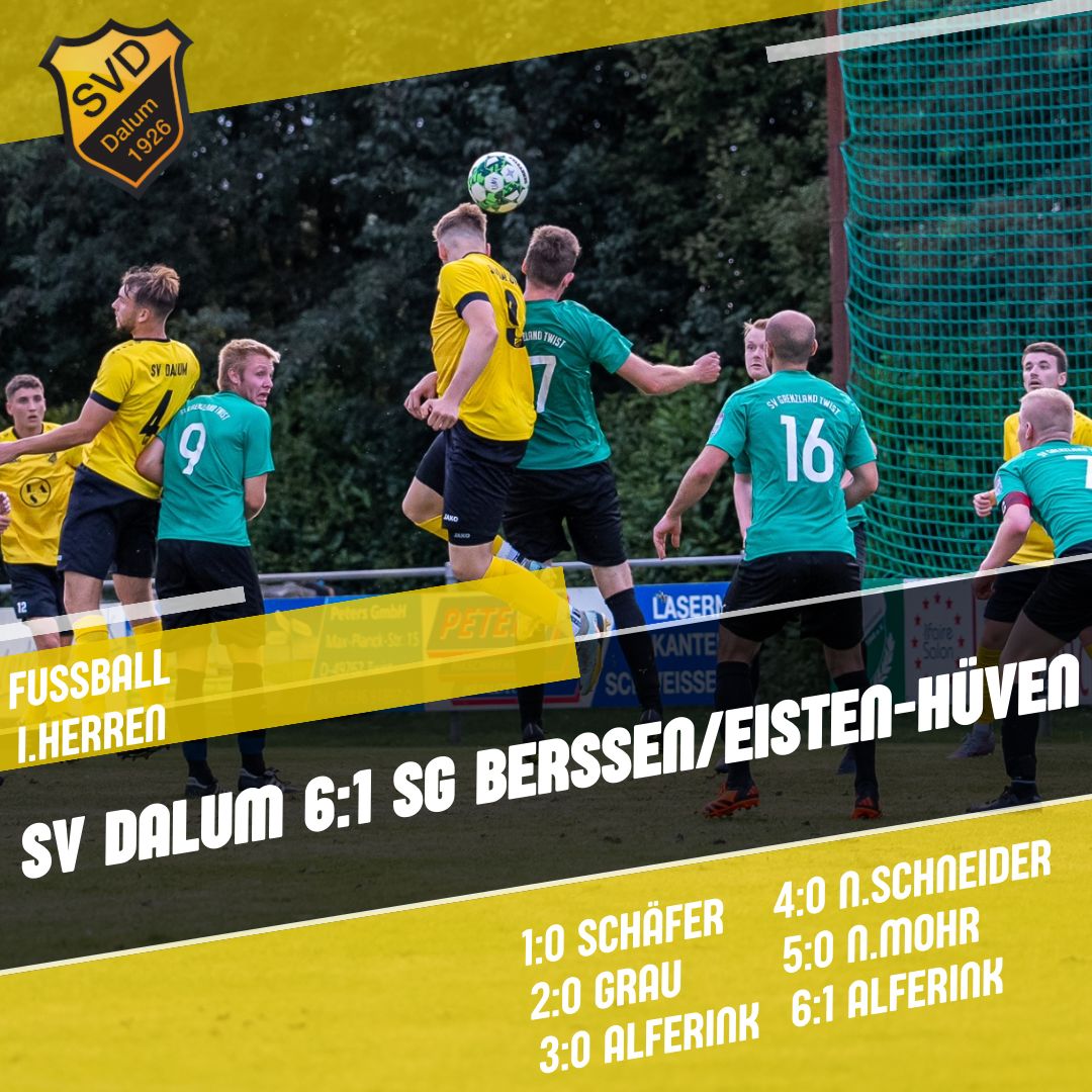 Erstes Heimspiel, erster Sieg