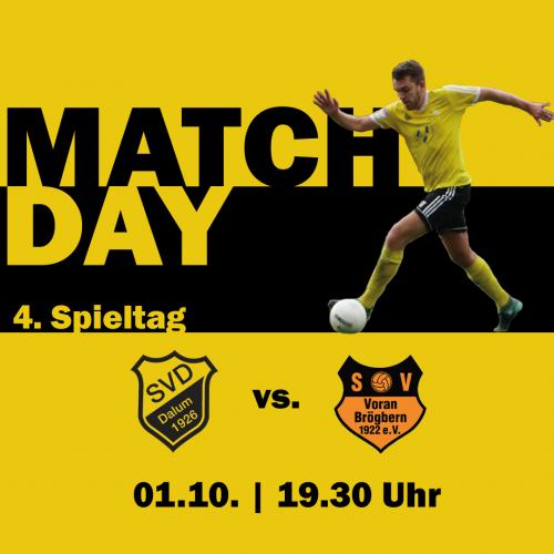 Heimspiel gegen Voran Brögbern