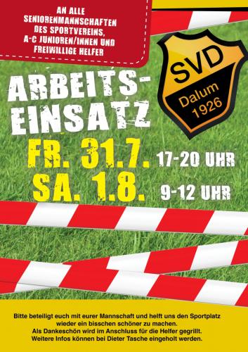 Arbeitseinsatz