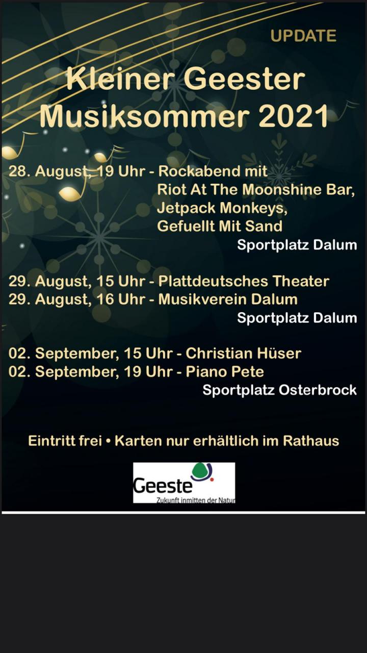 +++Geeste Musiksommer+++